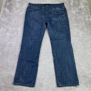Joe's Gus Jeans Men's 38X31 Blue Classic Fit Straight Mid-Rise Dark Denim